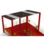 4. Tető a platform fölött LXG (OPT-RF). A készlet szétszerelt formában van – az ügyfél telepíti a helyszínen.
4. Tető a platform fölött LXG (OPT-RF). A készlet szétszerelt formában van – az ügyfél telepíti a helyszínen.